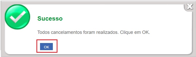 Cancelamento Ok