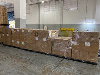 Alfândega da Receita em SP libera carga com 50 mil kits de testes do Covid-19