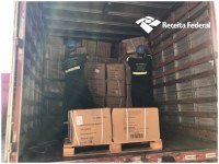 Receita Federal em Itajaí destina mais de 8 milhões de máscaras de uso facial