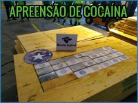 Receita Federal apreende 544,5 quilos de cocaína no Porto de Itapoá