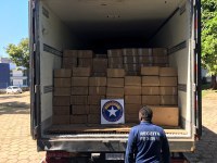 Receita Federal apreende quase 18 toneladas de castanhas beneficiadas em Porto Velho