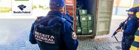 Receita Federal realiza maior apreensão já registrada na região Sul, no Porto de Itapoá