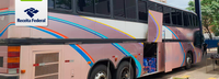 Receita Federal em Foz do Iguaçu retém oito ônibus com R$2,2 milhões em mercadorias descaminhadas