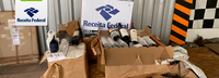 Receita Federal apreende 184 garrafas de vinho argentino em transportadora em Bonsucesso/RJ