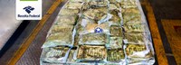 Receita Federal realiza duas apreensões de cocaína em Paranaguá totalizando 161 kg.