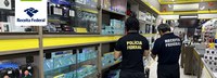 Receita Federal realiza operação de repressão em parceria com a Polícia Federal na cidade de Presidente Epitácio/SP