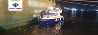 Receita Federal, Polícia Federal e Marinha do Brasil apreendem 117 kg de cocaína em navio