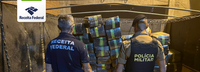 Receita Federal e Polícia Militar do Paraná apreendem quase duas toneladas de maconha