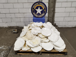 Apreensão de cocaína