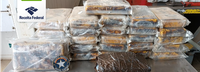 Receita Federal apreende 34,5 kg de cocaína no Porto de Paranaguá/PR