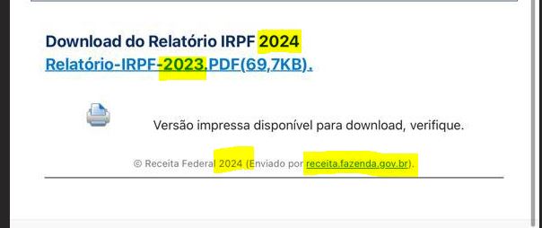 Imposto de Renda Golpe