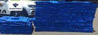 Receita Federal e Polícia Militar Rodoviária apreendem 853 kg de maconha, a carga foi avaliada em mais de R$ 8,3 milhões