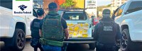 Operação conjunta entre a Receita Federal, Polícia Federal e BPFron encontra 69 kg de cocaína durante fiscalização de rotina na BR-277