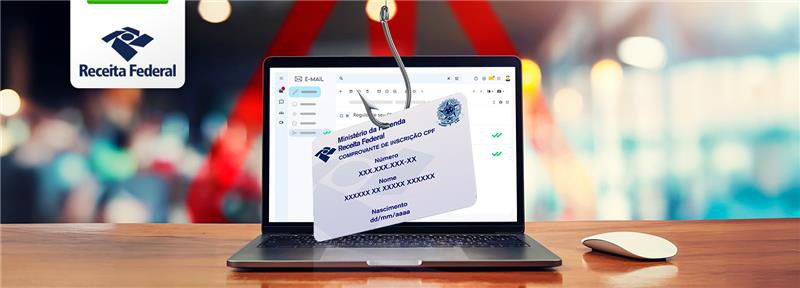 Mensagens exigindo pressa e prazos de minutos são sinal de golpe: a Receita Federal nunca pede ação imediata.