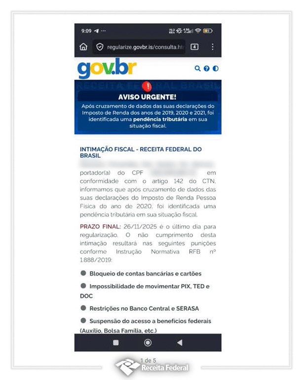 Alerta RFB