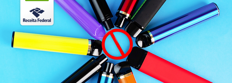 Apreensão de cigarros eletrônicos