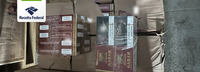 Receita Federal em Ponta Grossa/PR apreende 42 mil maços de cigarros escondidos em carga de soja