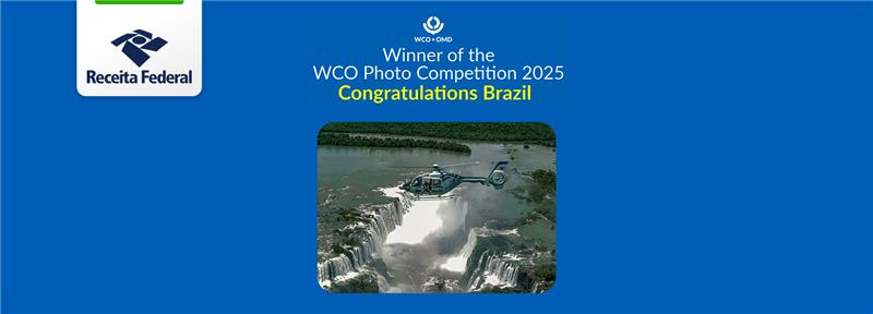 Foto vencedora foi uma imagem aérea feita do helicóptero da Receita Federal do Brasil.