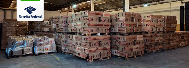 Apreensão de cigarros