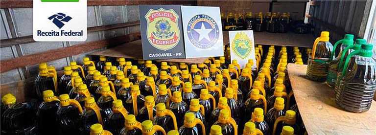 Apreensão de azeite