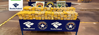 Operação conjunta entre Receita Federal, Polícia Federal e Força Nacional apreende 184 kg de maconha na Ponte Internacional da Amizade