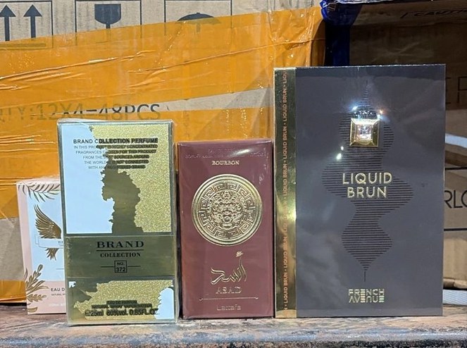 Mercadorias apreendidas