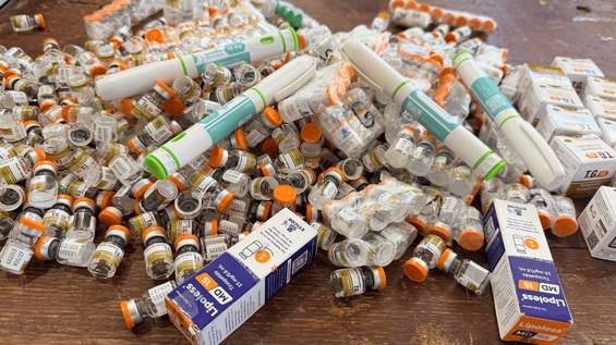 Medicamentos apreendidos