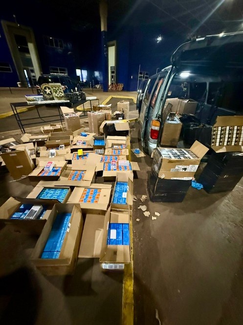 Mercadorias apreendidas