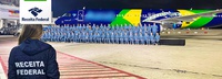 Receita Federal acompanha embarque da delegação brasileira de futebol