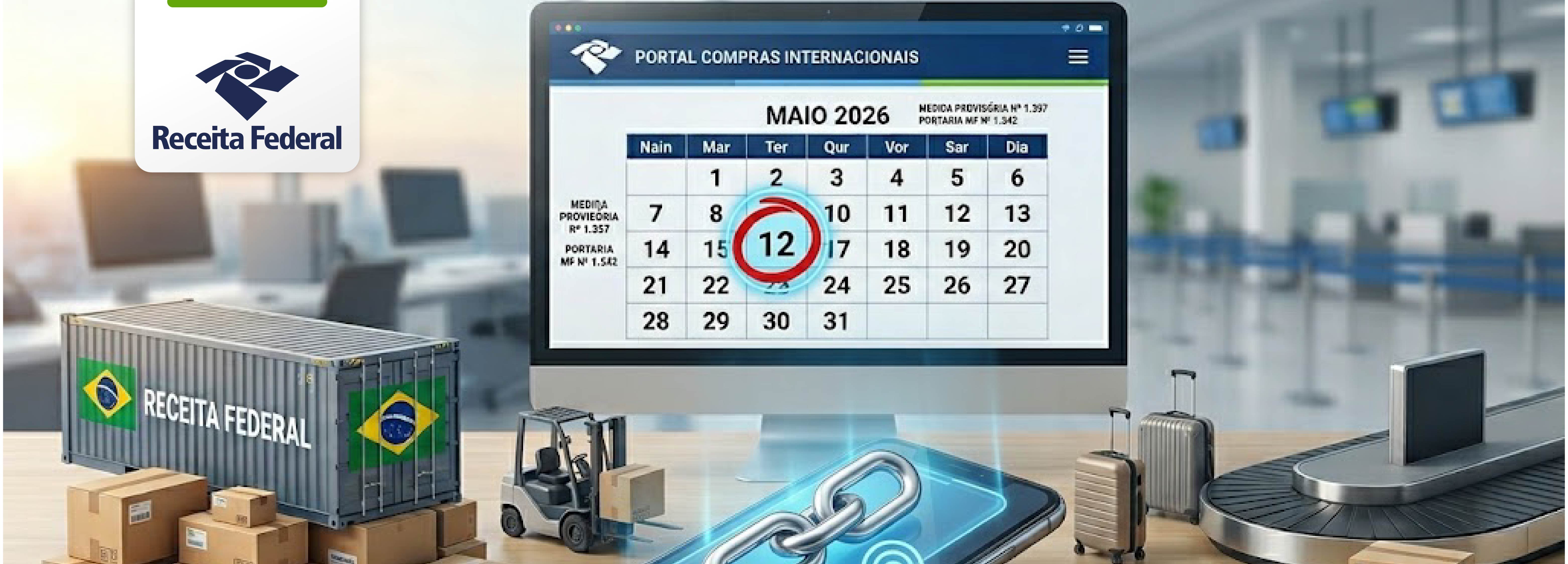 A reestruturação alinha os canais oficiais às novas regras de tributação das encomendas internacionais.