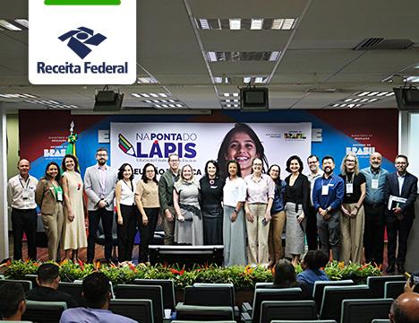 Receita Federal participa do Programa Na Ponta do Lápis e fortalece diálogo com redes de ensino