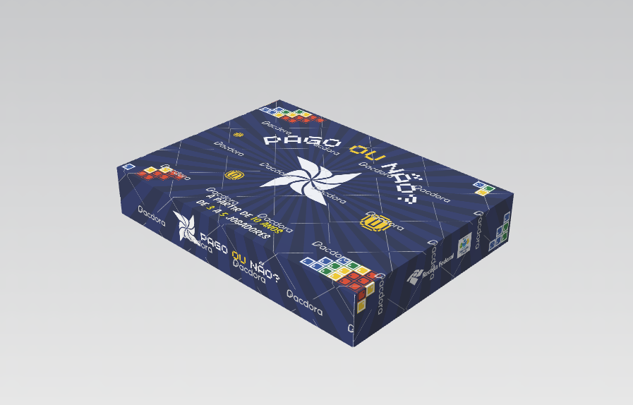 Anexo 8.3 - Modelo de Arte 3D - CAIXA DO JOGO (visao de cima)