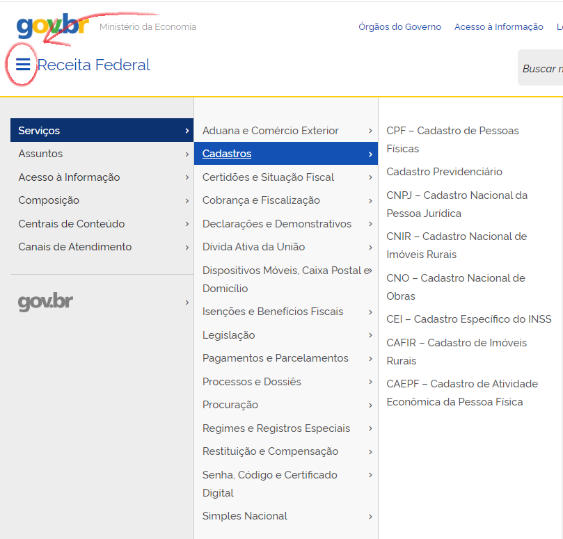 Acesso aos Serviços