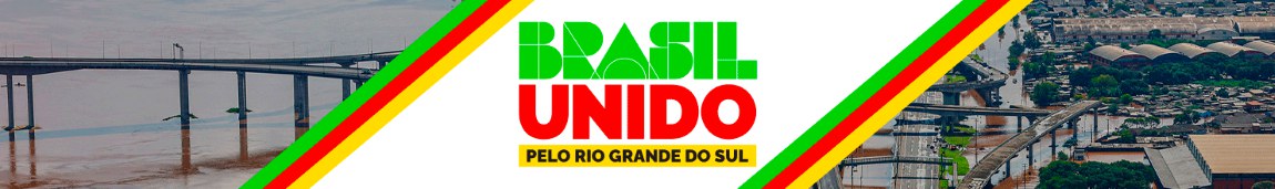 Imagem de apoio - Banner Brasil Unido pelo RS