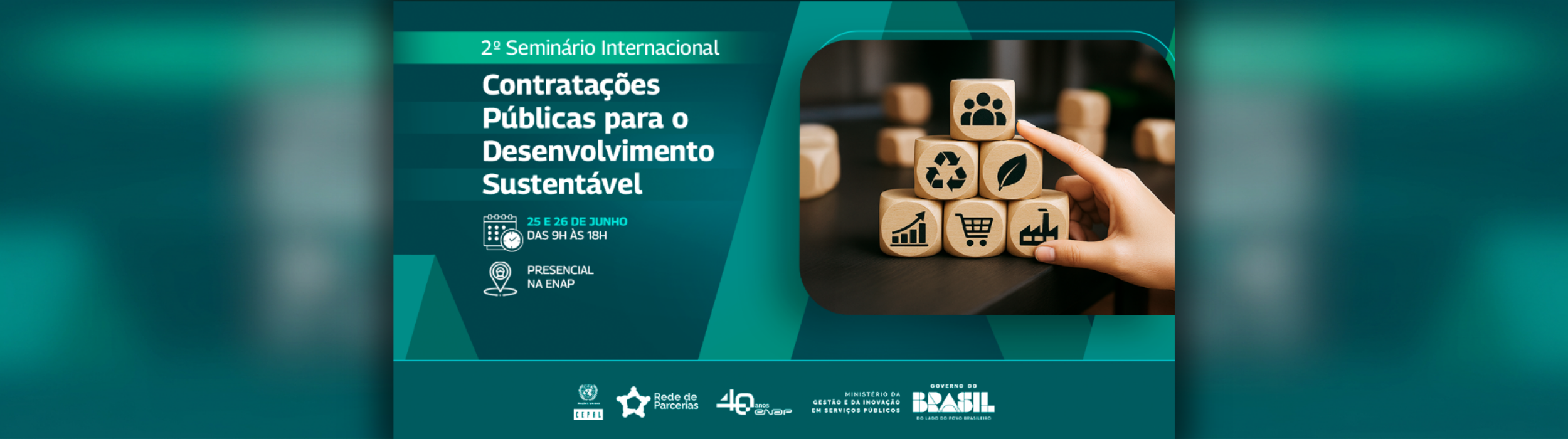 2º Seminário Internacional de Contratações Públicas para o Desenvolvimento Sustentável