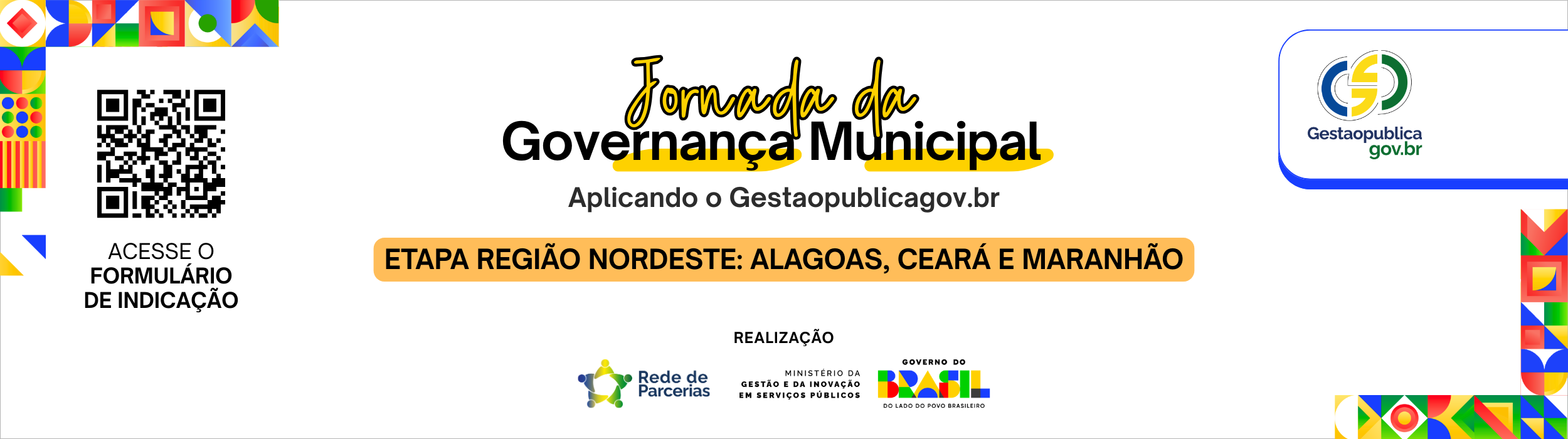 Jornada da Governança Municipal Aplicando o Gestaopublicagov.br da Região Nordeste