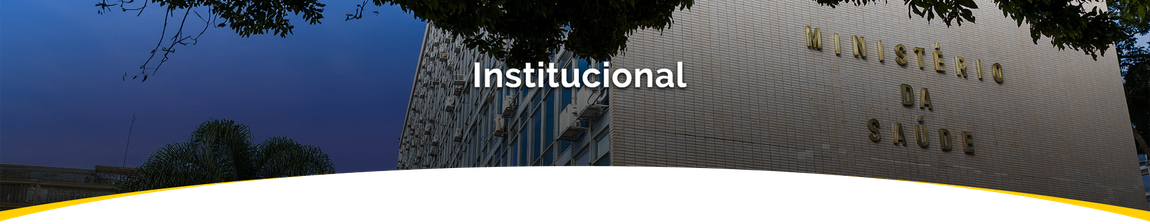 Institucional do Ministério da Saúde