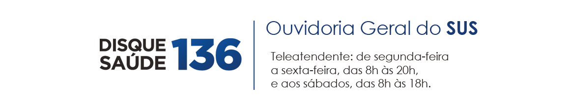 Disque 136 - Ouvidoria-Geral do SUS