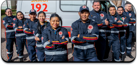 Equipe do SAMU 192 Indígena