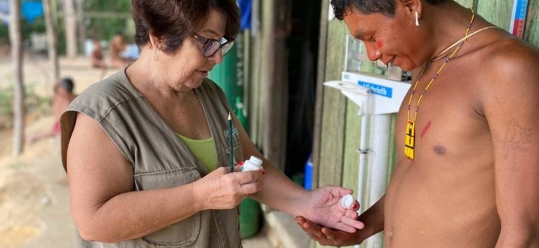 tratamento contra oncocercose