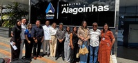 Equipe do Ministério da Saúde visita hospital privado de Alagoinhas (BA) que atende gratuitamente pacientes do SUS