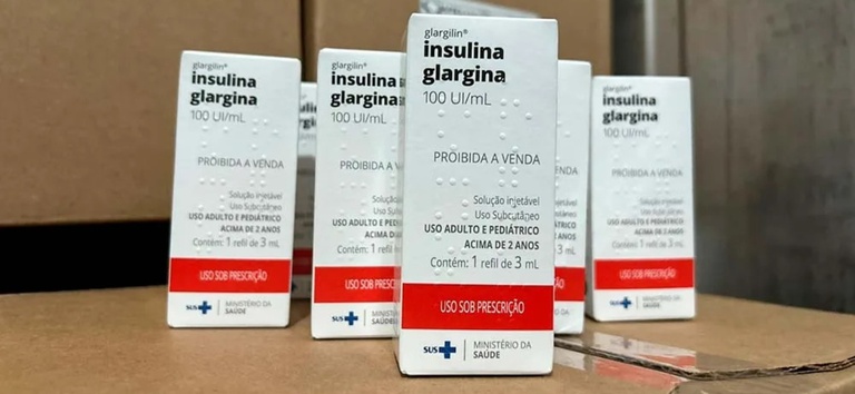Insulina Glargina Fiocruz SUS