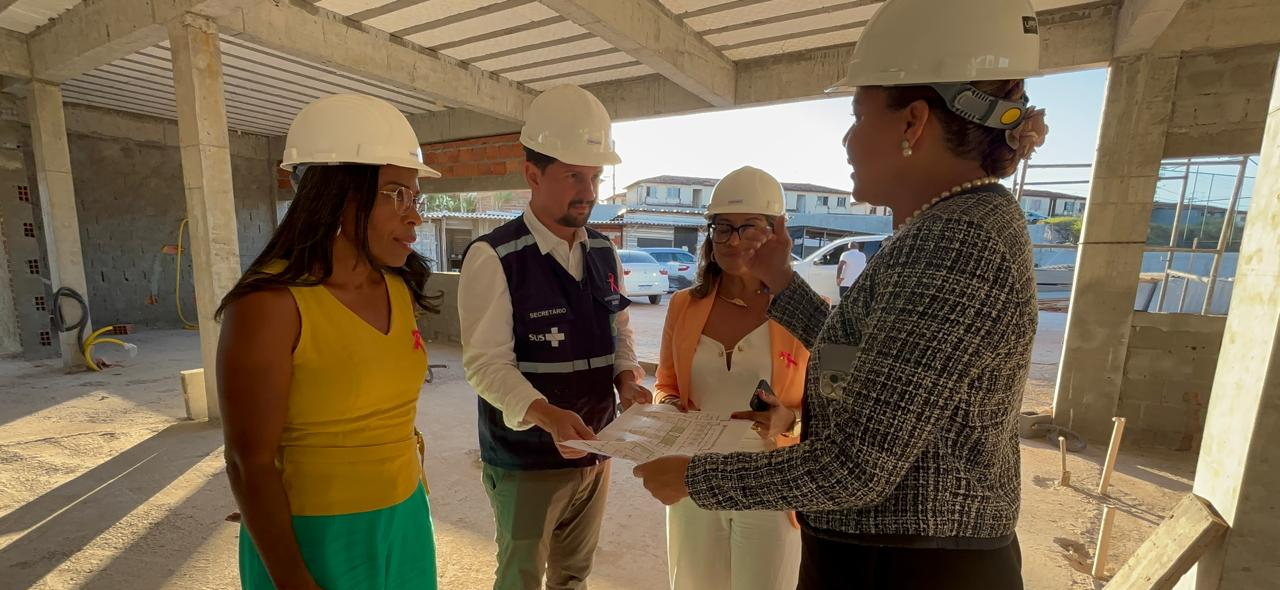 Obras de saúde na Bahia