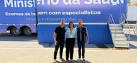 População de Esmeraldas (MG) é atendida por carreta de exames de imagem do Ministério da Saúde; veja como funciona