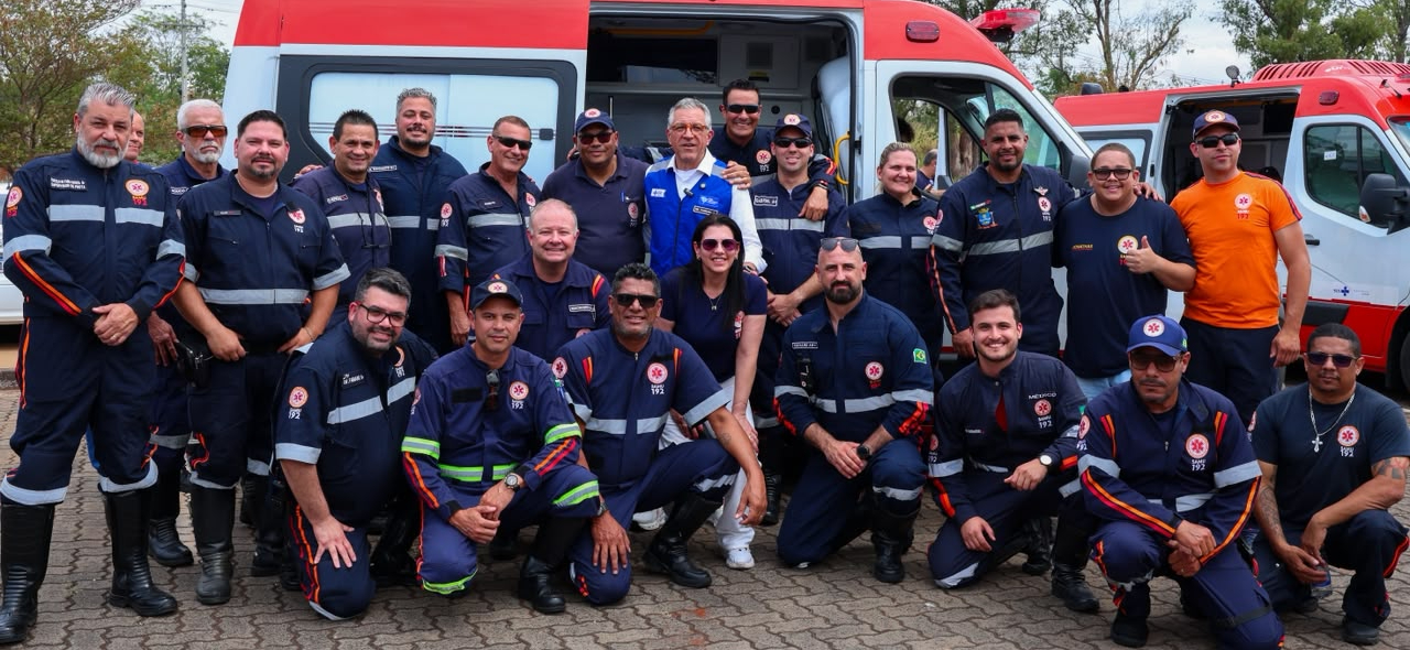 140 ambulâncias e unidades odontológicas móveis têm previsão de atender 26,4 milhões de pessoas; agenda também incluiu ações para infraestrutura hospitalar e Hemorrede