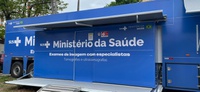 População de Angicos (RN) é atendida por carreta de exames de imagem do Ministério da Saúde; veja como funciona