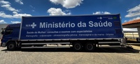 Populações de mais dois municípios da Bahia recebem carretas de saúde da mulher e exames de imagem do Ministério da Saúde