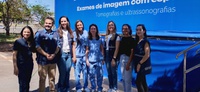 Representante do Ministério da Saúde realiza visita técnica a carretas de saúde da mulher e exames de imagem no DF