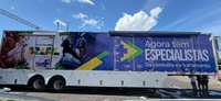 Ministério da Saúde leva para Parintins (AM) carreta de exames de imagem para diagnóstico precoce de doenças