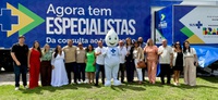 Ministério da Saúde leva para três municípios da Bahia carretas de saúde da mulher e de oftalmologia